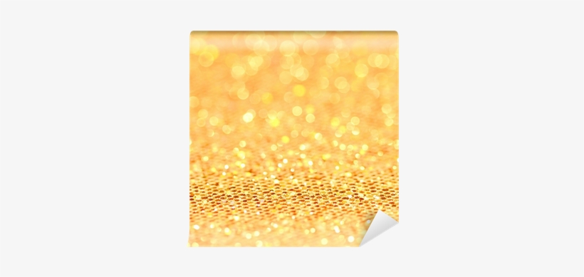 Christmas Gold Blinking Background Wall Mural • Pixers® - Christmas Day, transparent png #2783527