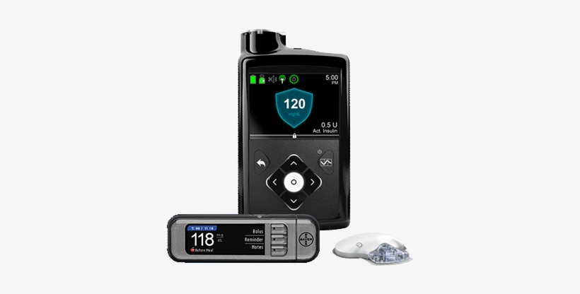 Minimed™ Paradigm™ 530g And Minimed™ Revel™ Insulin - Medtronic 670g, transparent png #2784059