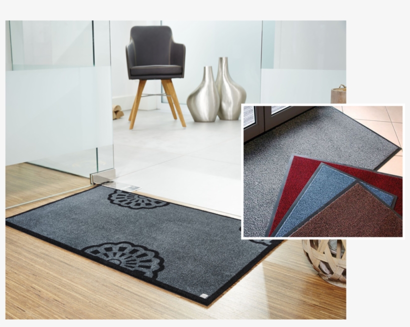 Door Mats Cleaned Every Months Or On Agreed Period - Barbara Becker Sauberlaufmatte Lace Dark Secret [größe:, transparent png #2784146