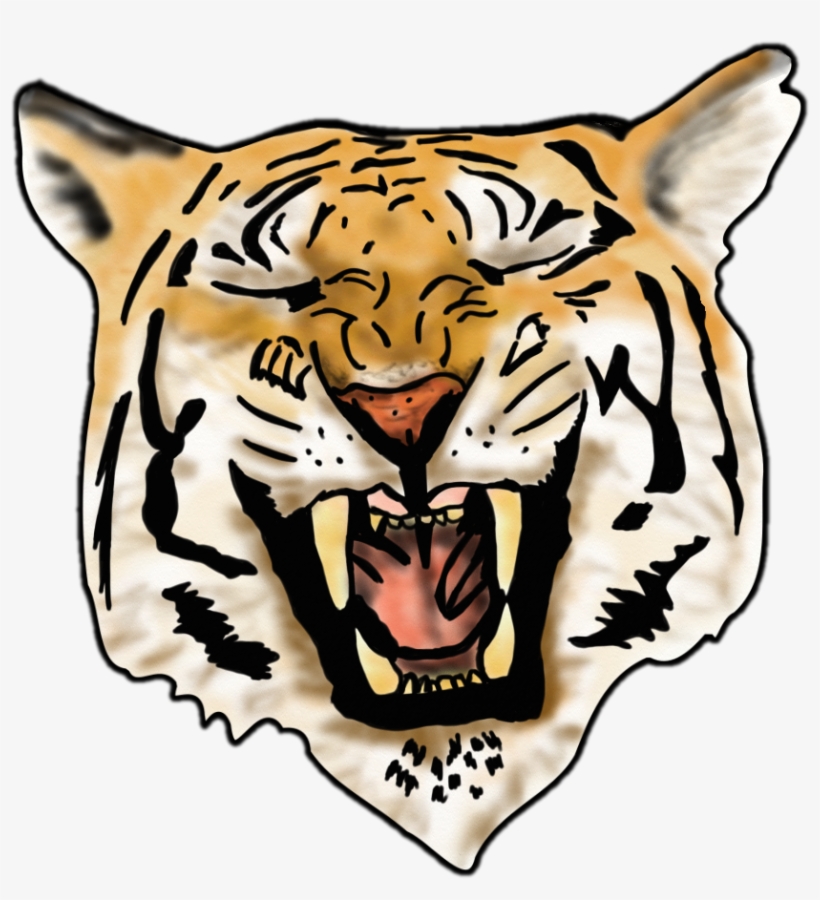 Airbrush Tiger Image - Tigre Png Transparente Desenho, transparent png #2784330