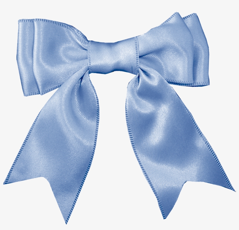 Free Baby Blue Digi Scrapbook Bow - Pink Bow Png - Free Transparent PNG