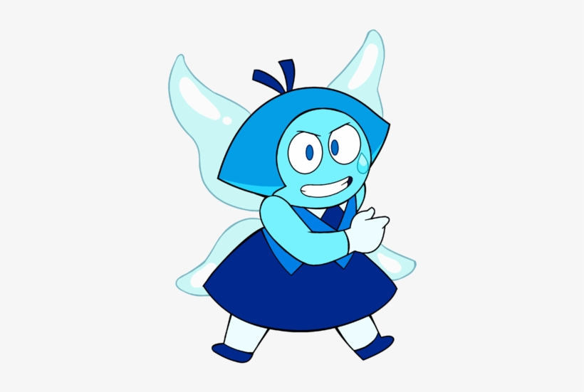 Aquamarine Bow - Steven Universe Aquamarine Flying, transparent png #2784923
