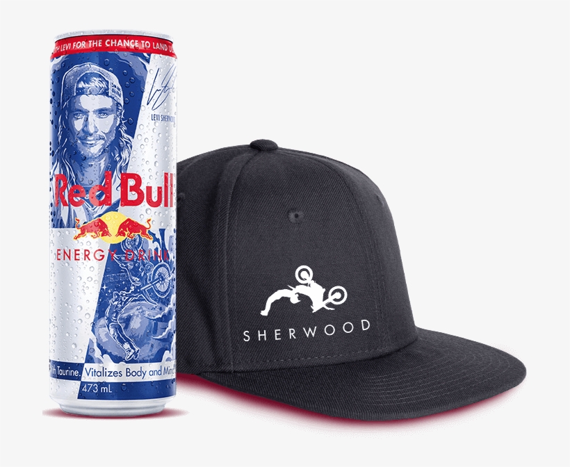 1 X Levi Sherwood Can - Red Bull Energy Drink, 250 Ml (pack, transparent png #2784926