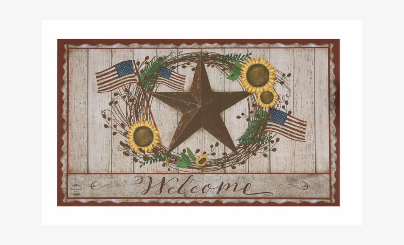Autumn Welcome Barnstar Doormat, transparent png #2785044