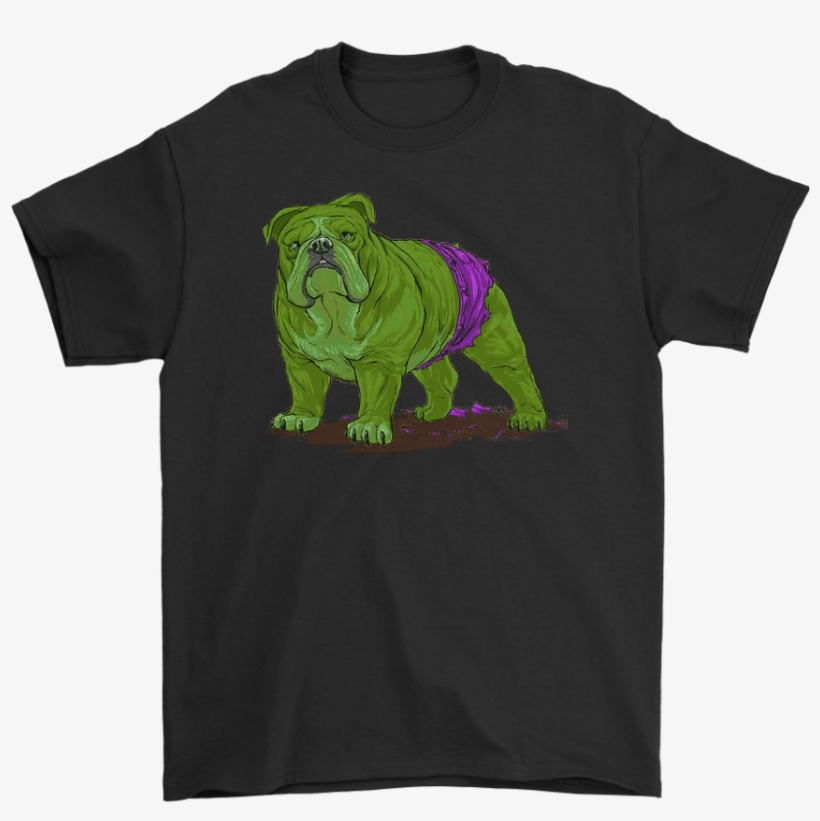 Hulk Bulldog An Always Angry Dog Not Shirts - Minnie Mouse Gucci Shirt, transparent png #2785219