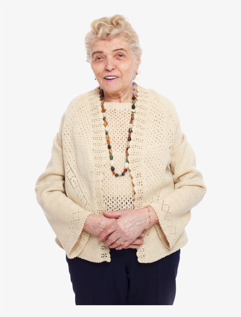 Old Woman No Back - Old Woman Transparent, transparent png #2785302