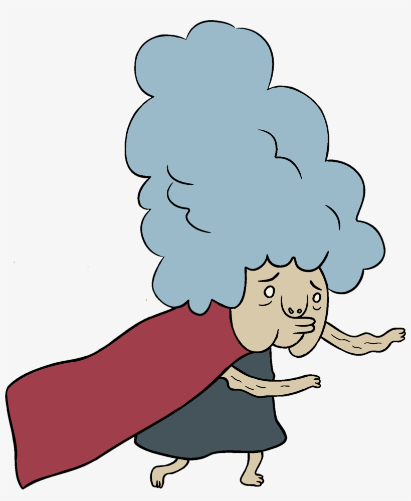 Old Lady With Cape, transparent png #2785328
