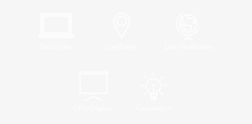 Powering Live Displays At Events, Or Driving Employee - Fortnite Logo Transparent White, transparent png #2785634