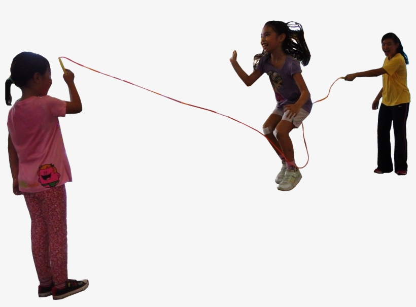 Long Rope Game - Kids Jumping Rope Png - Free Transparent PNG