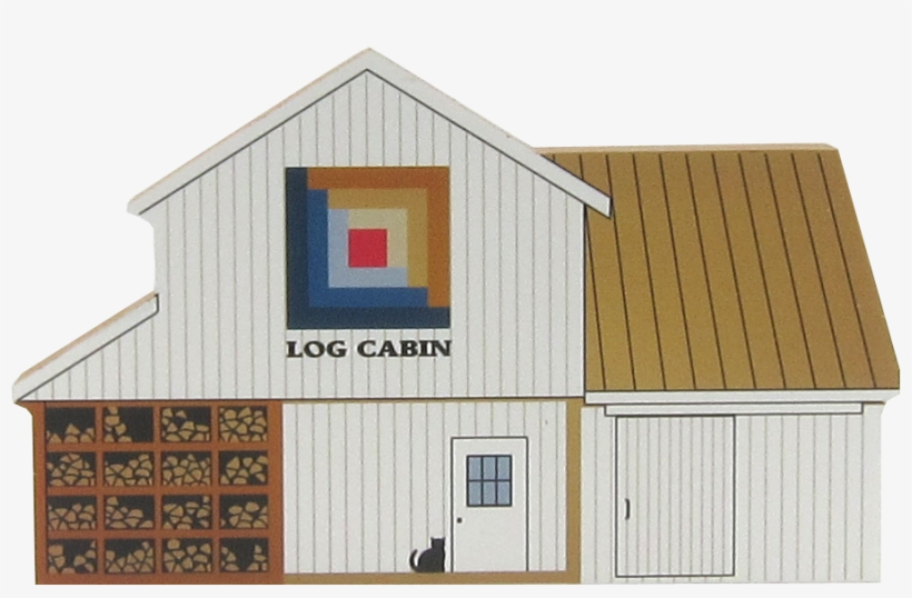 *save $2* Log Cabin Quilt Barn - Log Cabin Barn Quilt Pattern, transparent png #2785811