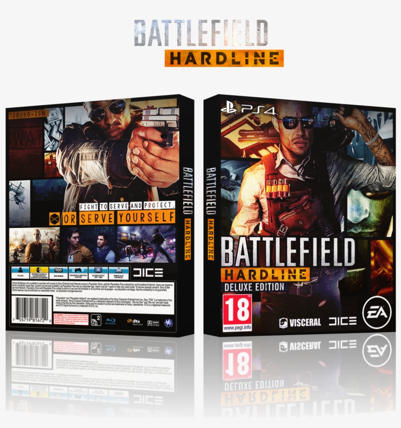 Comments Battlefield Hardline - Battlefield Hardline (playstation 3, Dvd-rom), transparent png #2785816