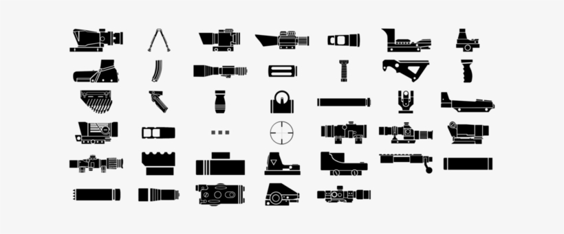 Accessories Bf - Battlefield 4 Weapon Icons, transparent png #2785899