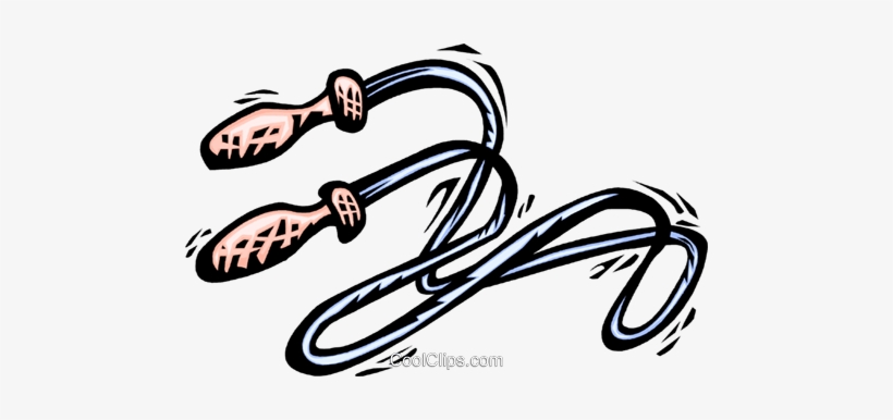 Skipping Rope Royalty Free Vector Clip Art Illustration - Clip Art Skipping Rope, transparent png #2785949