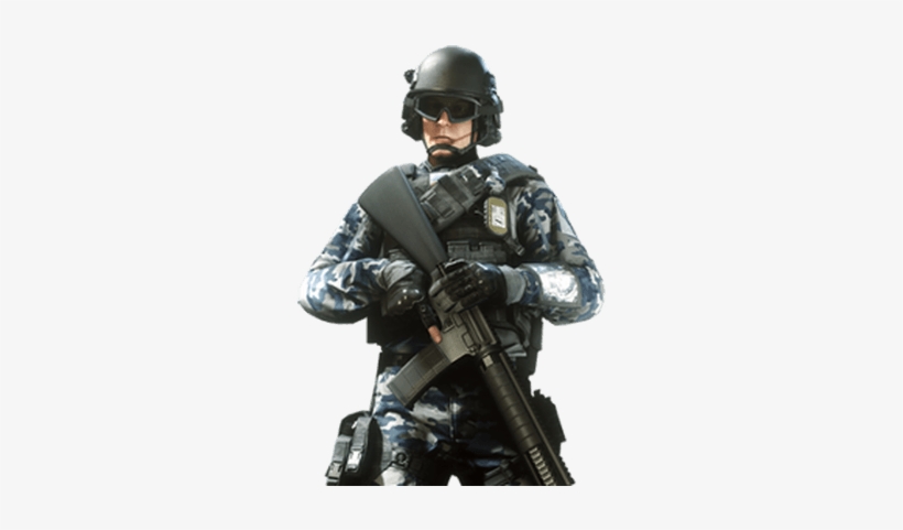 Battlefield Hardline Warrior - Battlefield Hardline Operator, transparent png #2786017