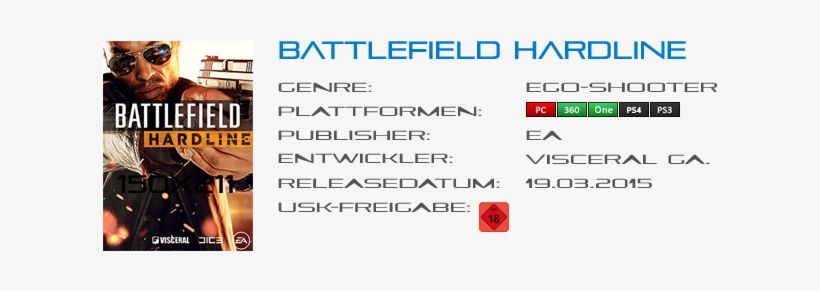Das, Für Die Battlefield-reihe Neue Scenario, Sprich - Battlefield Hardline, transparent png #2786038