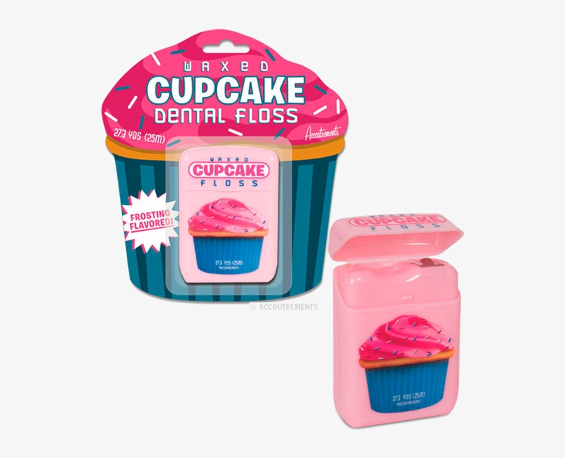 Cupcake Flavored Dental Floss - Flavored Floss, transparent png #2786712