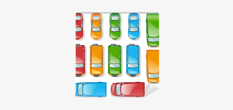 Cars And Minibuses - Visão Superior, transparent png #2786797