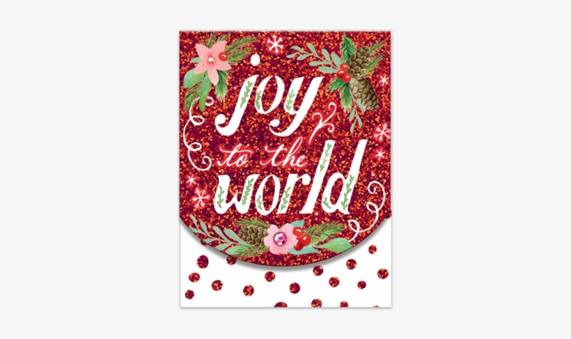 Joy To The World Pocket Note Pad - Molly & Rex Note Holiday Pocket Pad Joy To The, transparent png #2787025
