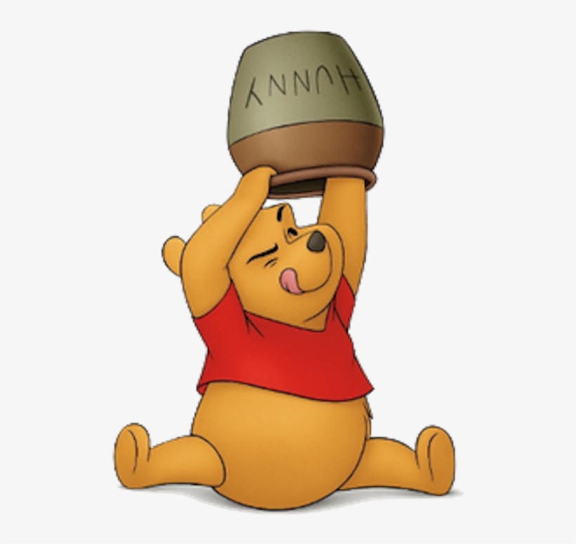 Joy To The World - Winnie The Pooh With Honey, transparent png #2787262