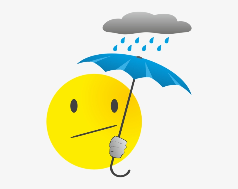 Cloud,raindrop,drop - Regen Smiley, transparent png #2787288
