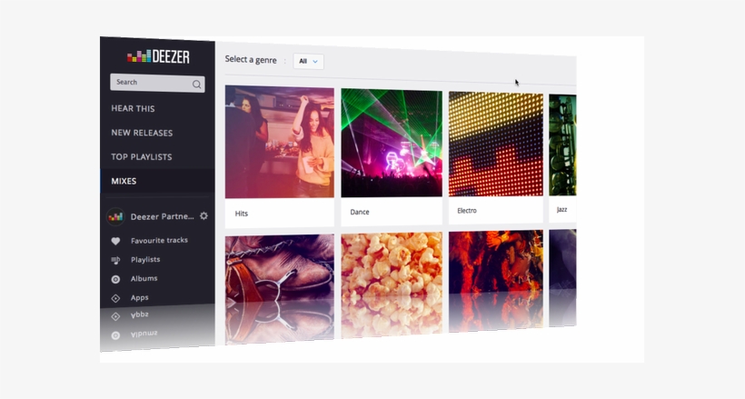 Deezer On Pinterest - Deezer Mixes, transparent png #2787725