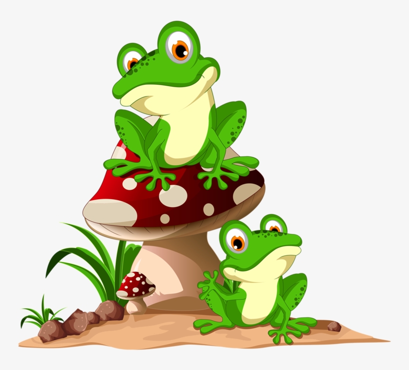 Shutterstock 262159388 - Cute Frogs Clipart, transparent png #2787755