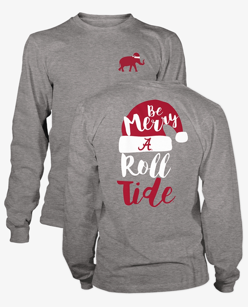 Be Merry & Roll Tide - Lpn Longsleeve Licensed Practical Nurse Shirt Licensed, transparent png #2787868