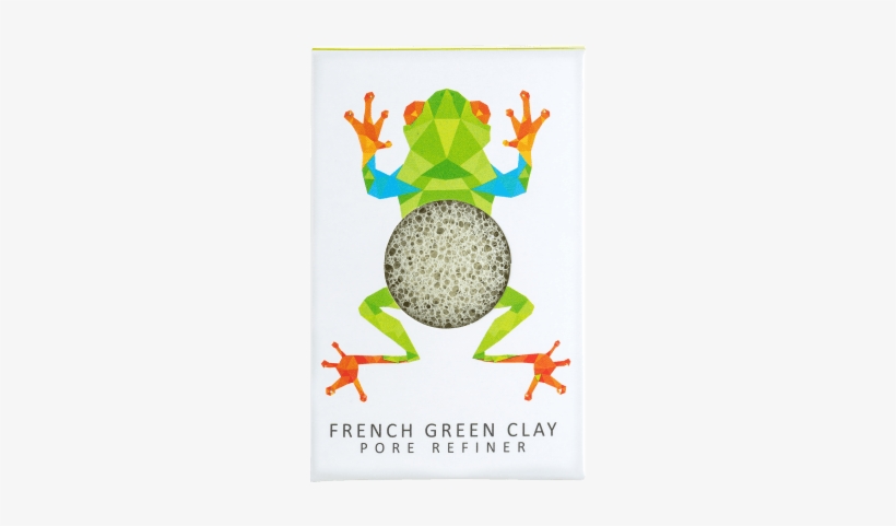 Rainforest Tree Frog Mini Green Sponge - Konjac Sponge French Green Clay, transparent png #2787869
