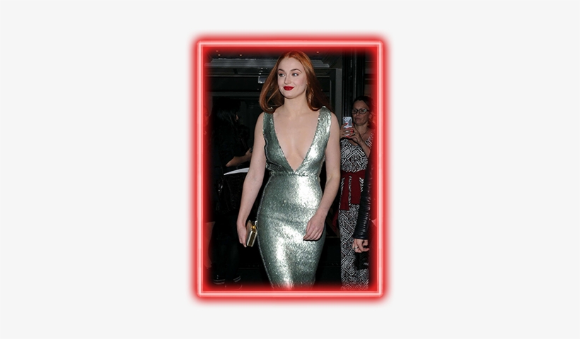 Hollywood Gossip - Sophie Turner Night Dress, transparent png #2788227