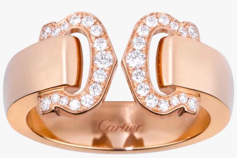 Logo Ringpink Gold, Diamonds - Cartier, transparent png #2788455