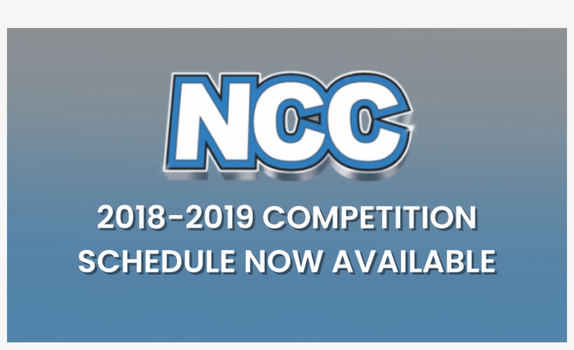 2018-2019 Competition Schedule Now Available - Graphic Design, transparent png #2788521
