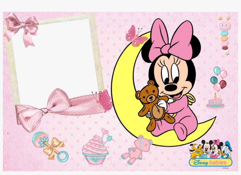 Marcos De Fotos Png Disney Baby ~ Marcos Gratis Para - Minnie Mouse Bebe Png, transparent png #2788847