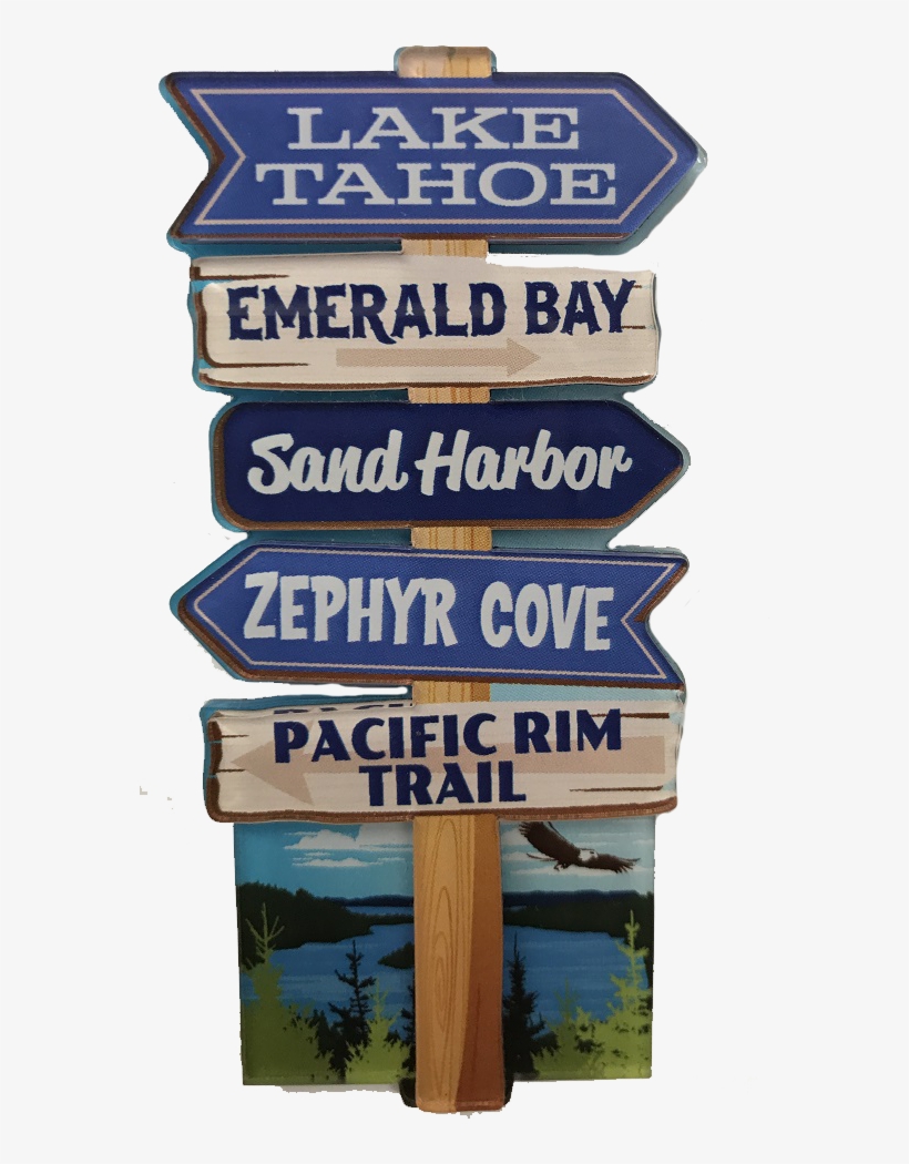 Souvenir Magnet Historic Directional Sign Post Magnet - Magnet, transparent png #2788871