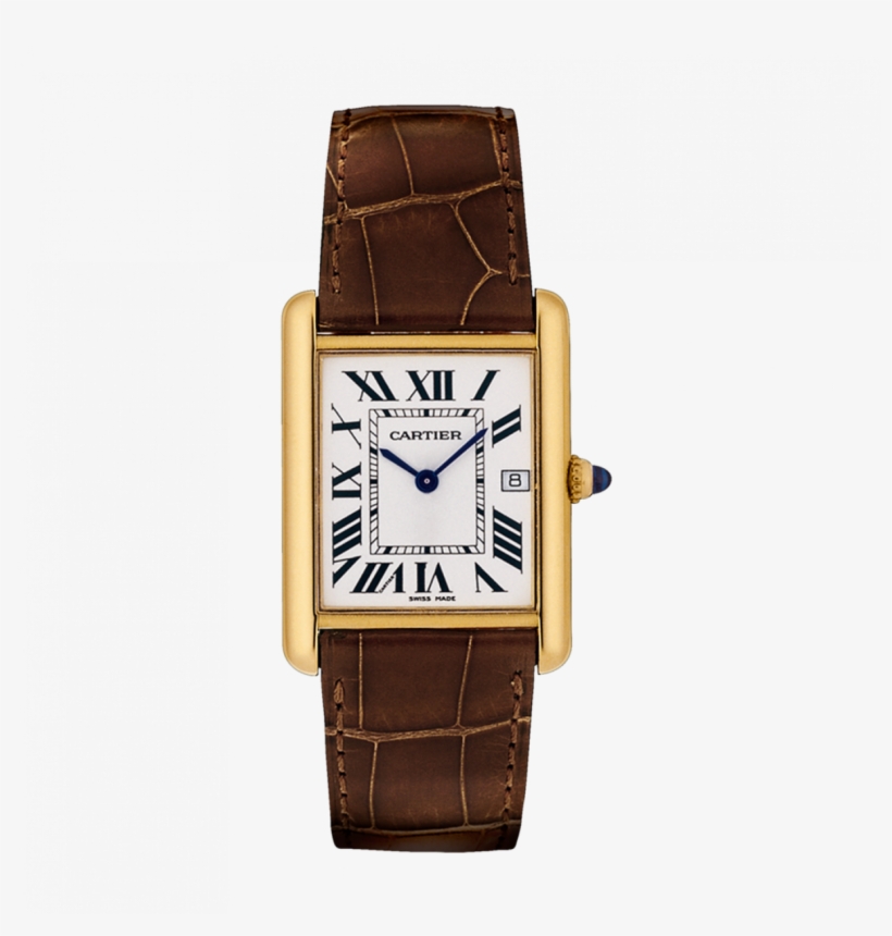 Tank Louis Cartier Watch - Cartier Tank Louis Cartier W1529756, transparent png #2789109
