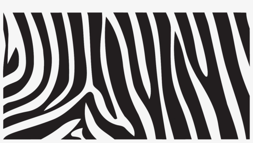 Zebra Print Png Pic - Wall Sticker Zebra Print, transparent png #2789501