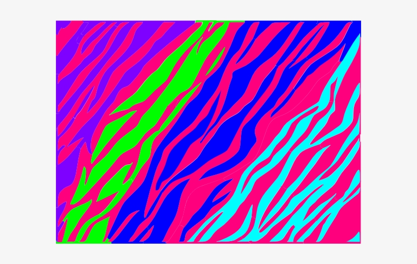 Pink Zebra Print Backgrounds - Purple And Black Zebra, transparent png #2789537