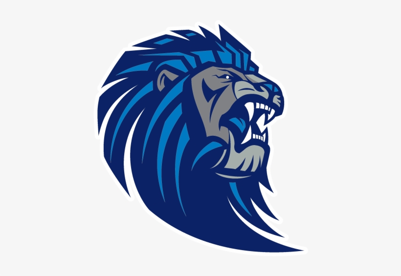 Lion - Lion Logo Blue, transparent png #2789729