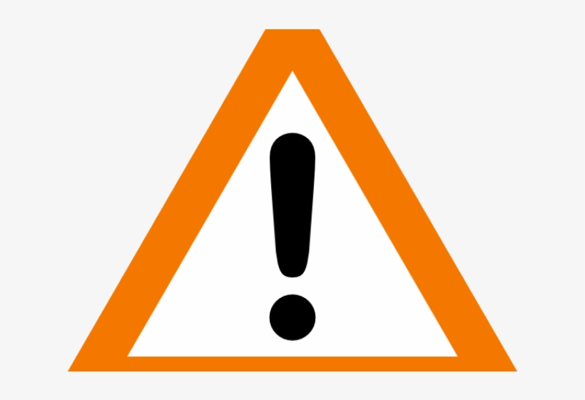 Warning Clipart Vector - Sign, transparent png #2789754