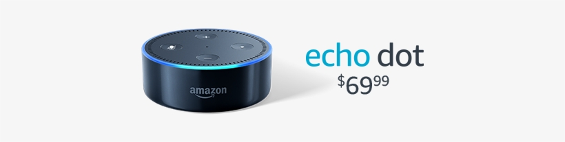Echo & Alexa - Amazon Echo Dot Smart Speaker - Wireless - Black, transparent png #2789898