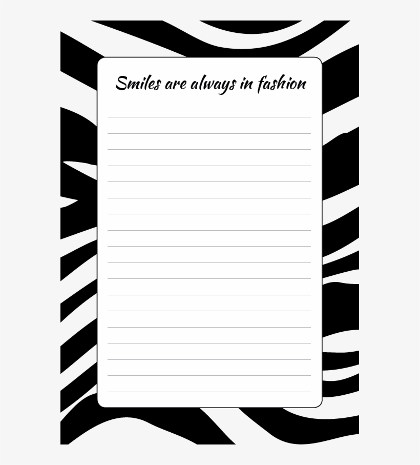 Zebra Print - Paper, transparent png #2790123