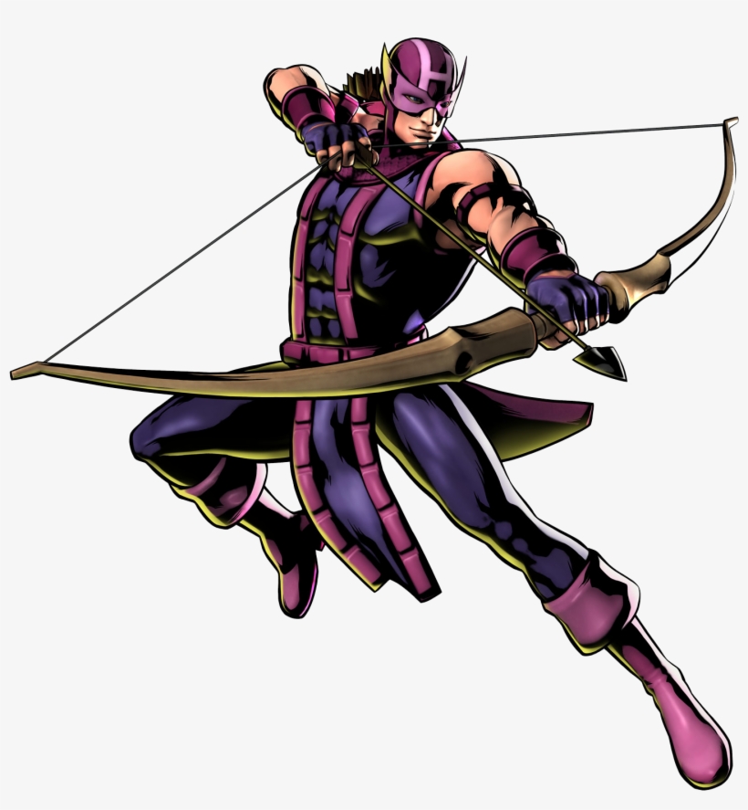 Hawkeye Png Pic - Ultimate Marvel Vs Capcom 3, transparent png #2790194