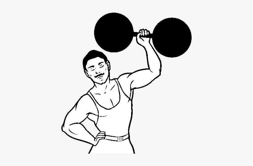 The Strongman Coloring Page - Strong Man Coloring, transparent png #2790317