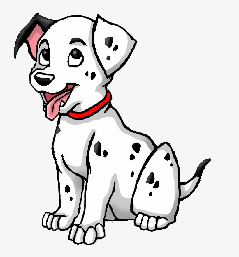 101 Dalamtian - Dalmatian Cartoon, transparent png #2790376