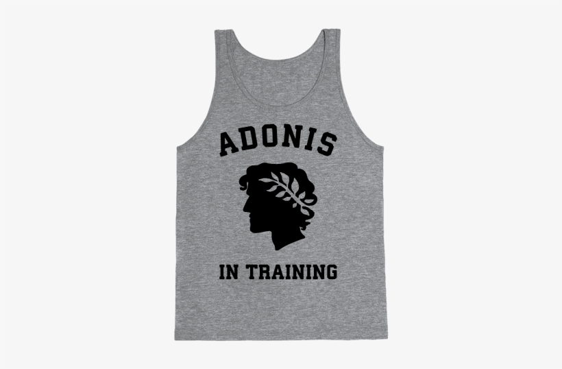 Adonis In Training Tank Top - Hallowed Be Thy Gains, transparent png #2790544