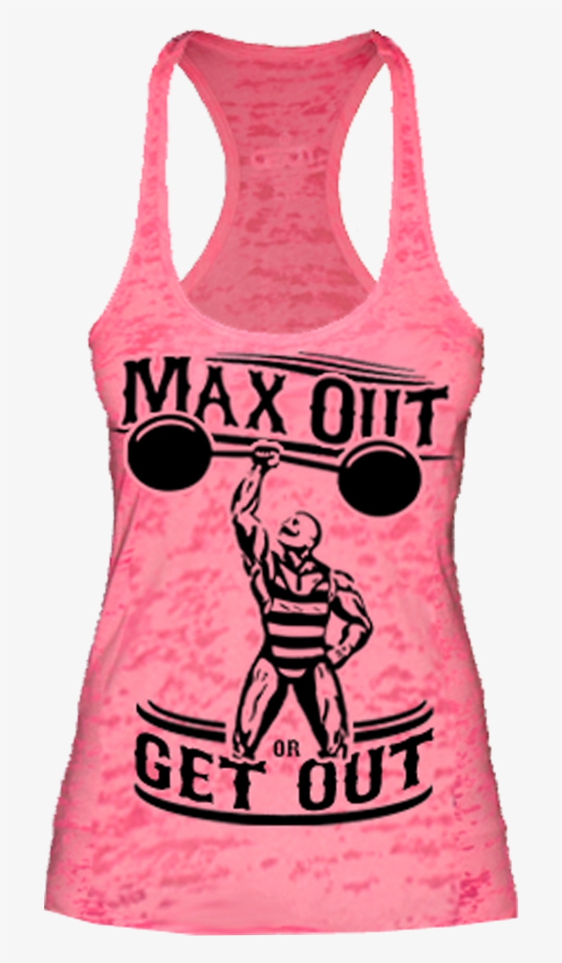 Image Of Women's Strongman-neon - Active Tank, transparent png #2790633