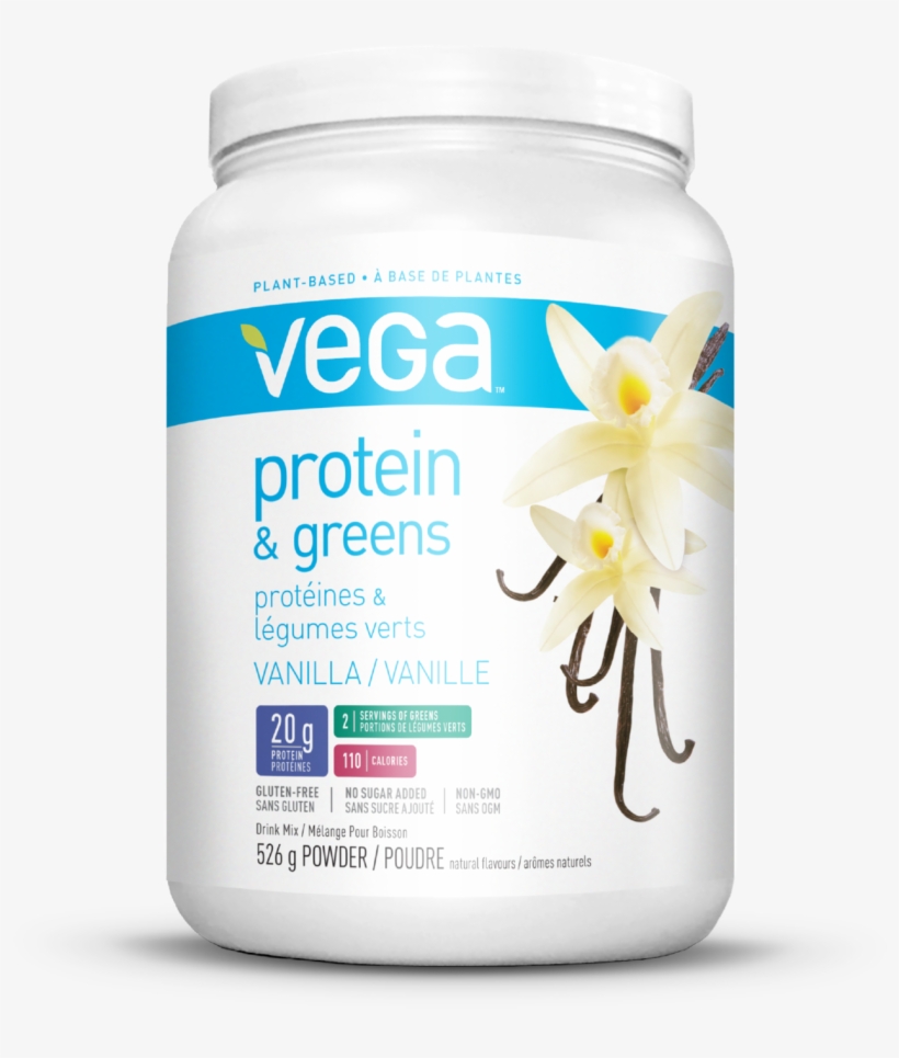 Vega - Protein & Greens Berry - 21.5 Oz., transparent png #2790924