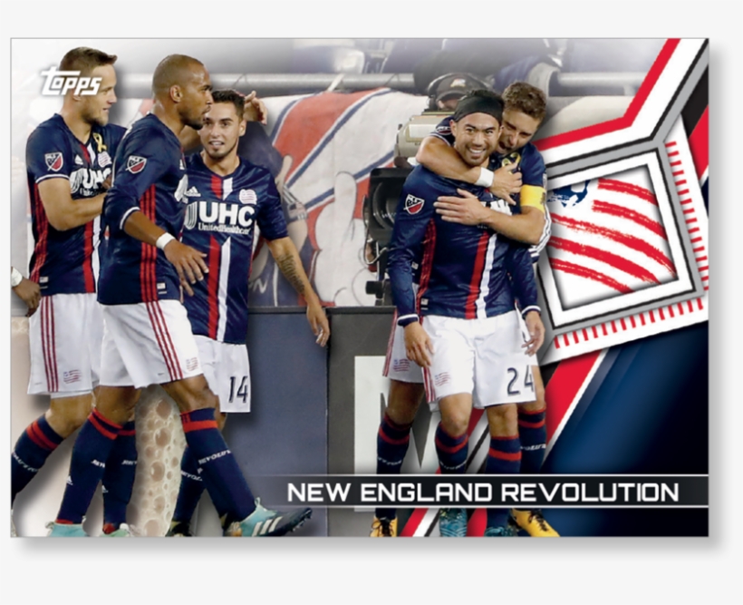 2018 Topps Mls New England Revolution - Team, transparent png #2790952