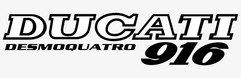 Ducati 916 Vector - Logo Ducati 916 Png, transparent png #2791496