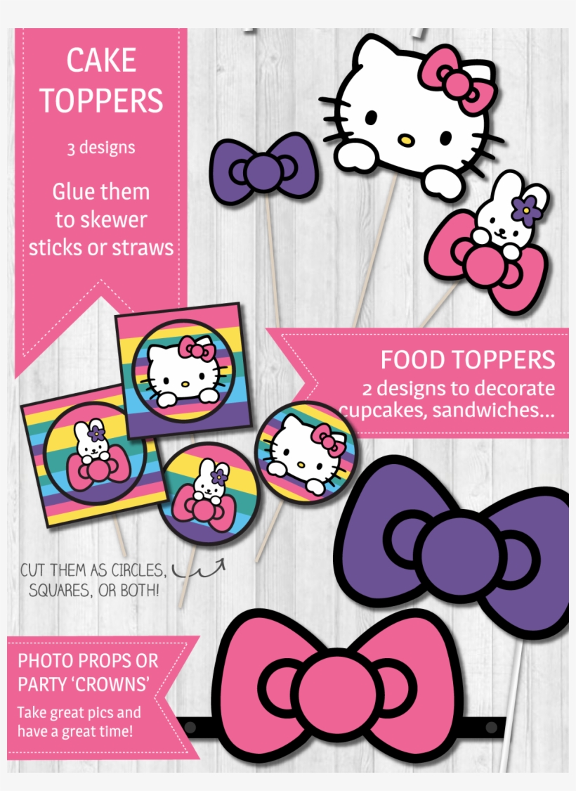 Hello Kitty Party Decor Pack - Growing Up With Hello Kitty 2 Dvd, transparent png #2791551