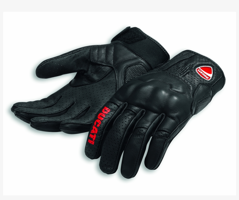 Ducati Logo C1 Men's Leather Gloves - Ducati Logo C1 Gloves Review, transparent png #2791622